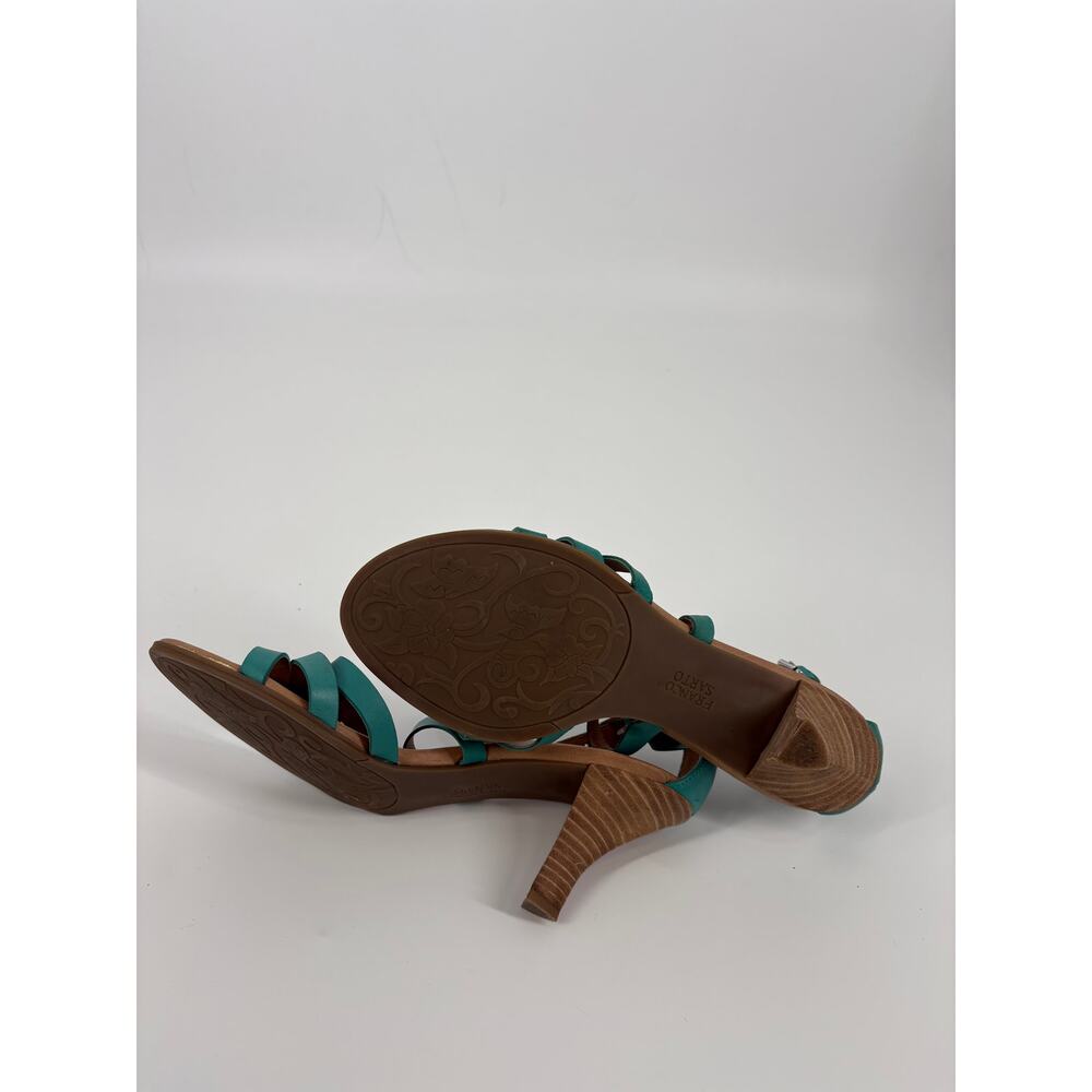 Franco Sarto Teal Sandals (SB8) - Picture 3 of 6
